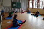 Gymnastik in der alten Schule